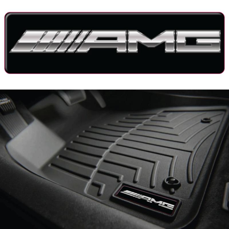 Mercedes Benz AMG WeatherTech Floor Mat Badge