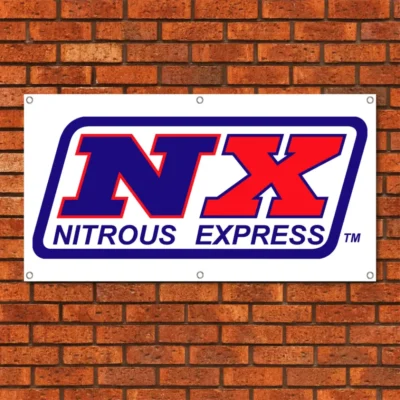 Nitrous Express Garage Banner