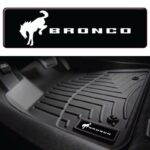 Ford Bronco WeatherTech Floor Mat Badge