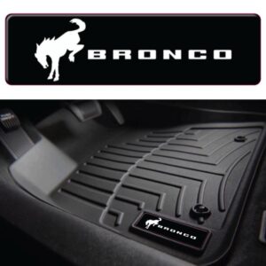 Ford Bronco WeatherTech Floor Mat Badge