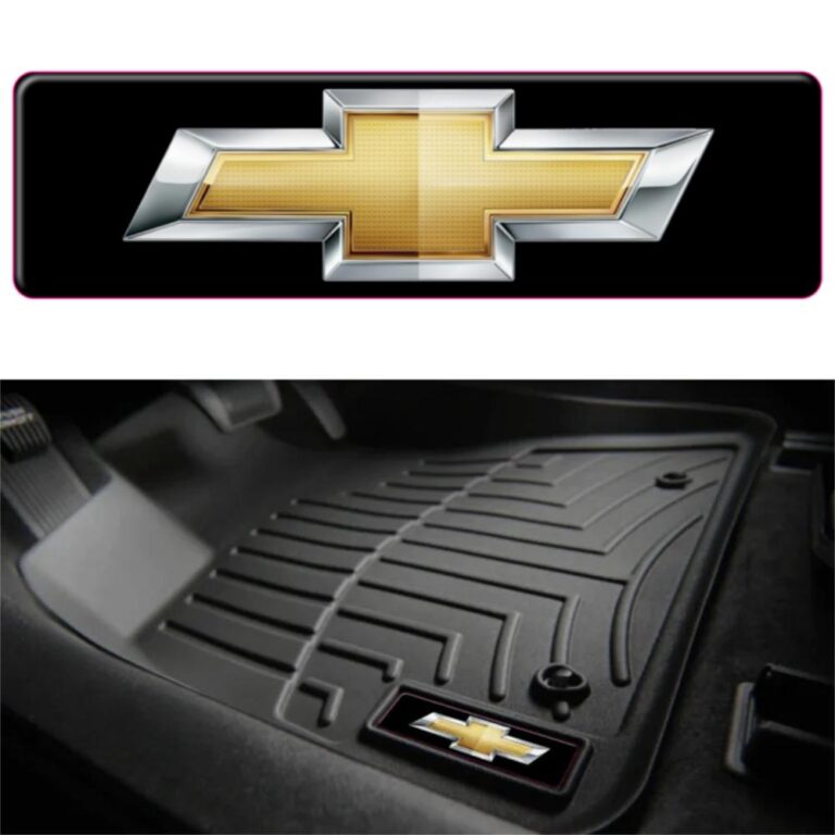 Chevy WeatherTech Floor Mat Badge