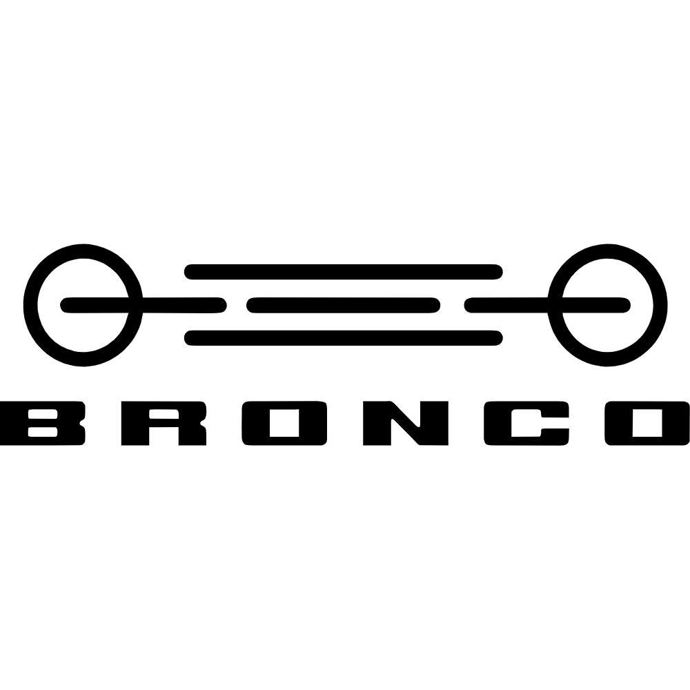 Ford Bronco Grille Decal