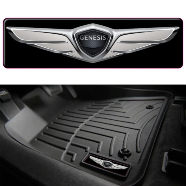 Genesis WeatherTech Floor Mat Badge