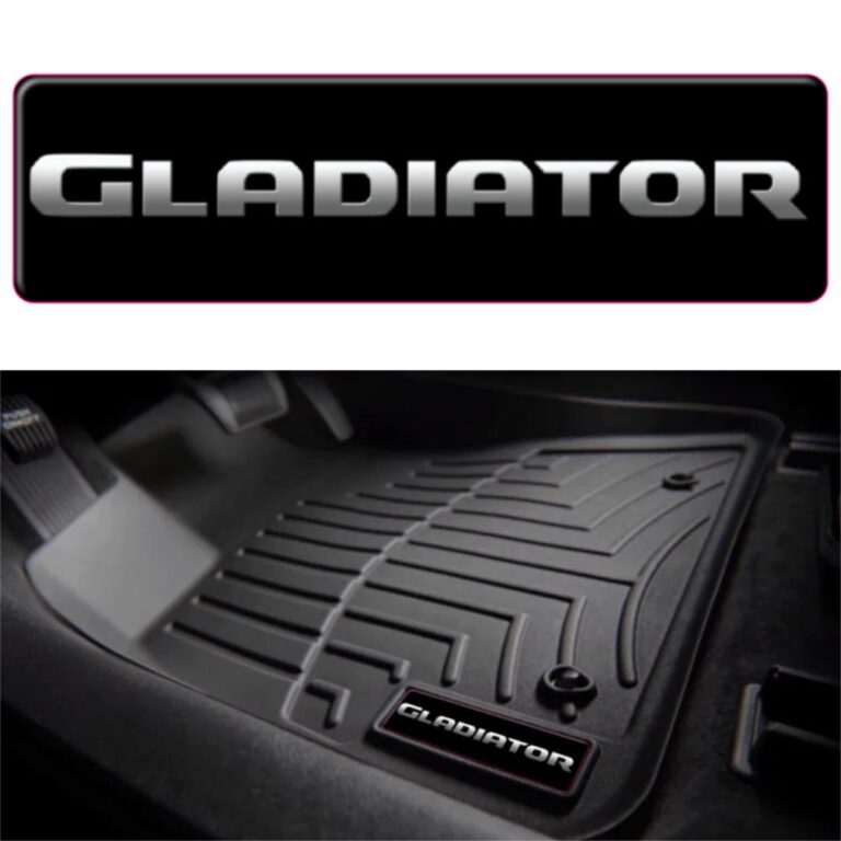 Jeep Gladiator WeatherTech Floor Mat Badge