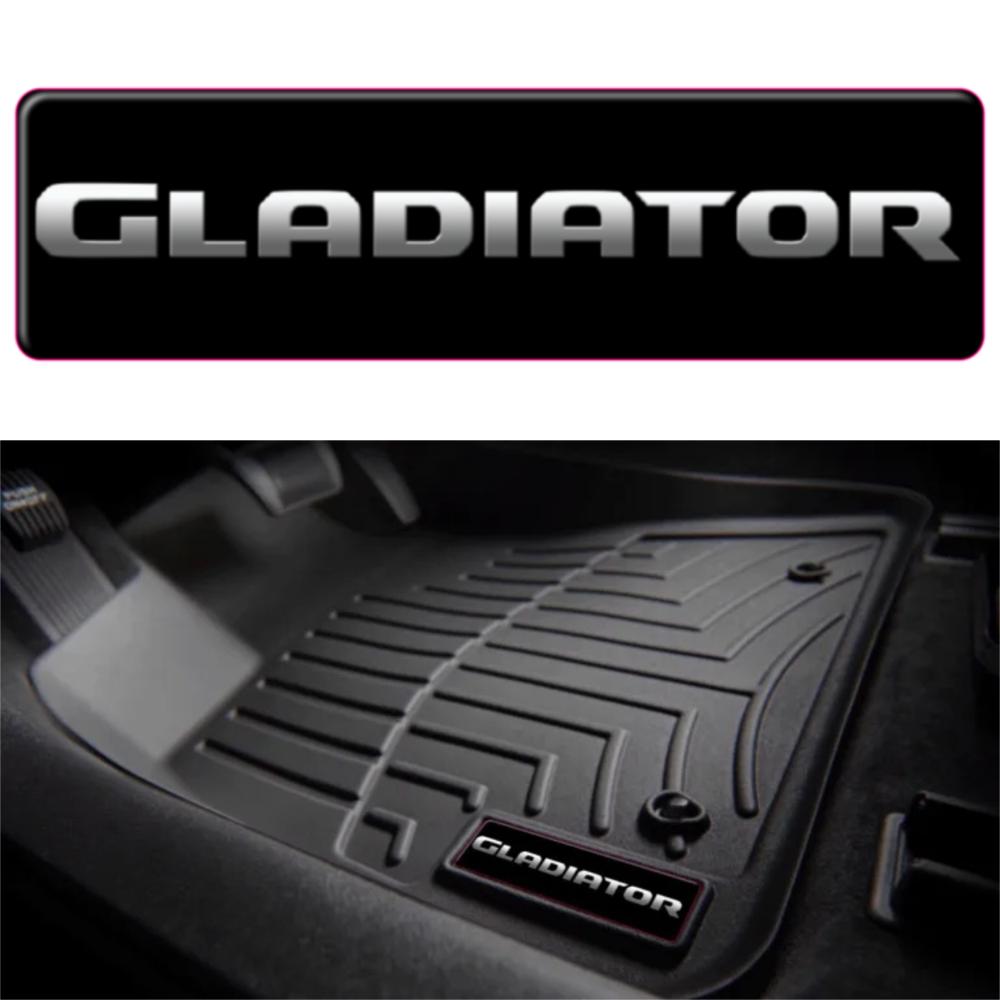 Jeep Gladiator WeatherTech Floor Mat Badge