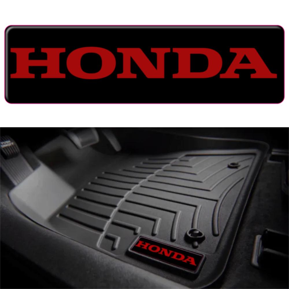 Honda WeatherTech Floor Mat Badge