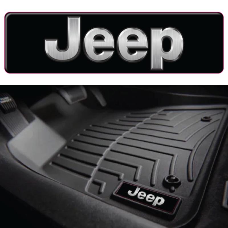Jeep WeatherTech Floor Mat Badge