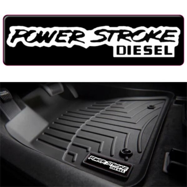 Ford Power Stroke Diesel WeatherTech Floor Mat Badge