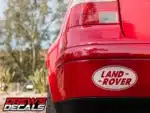 Land Rover Decal