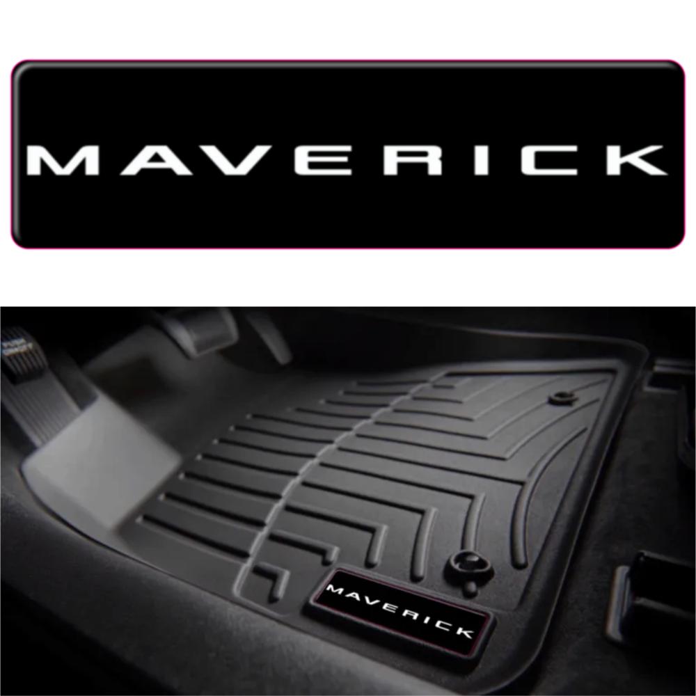 Ford Maverick WeatherTech Floor Mat Badge