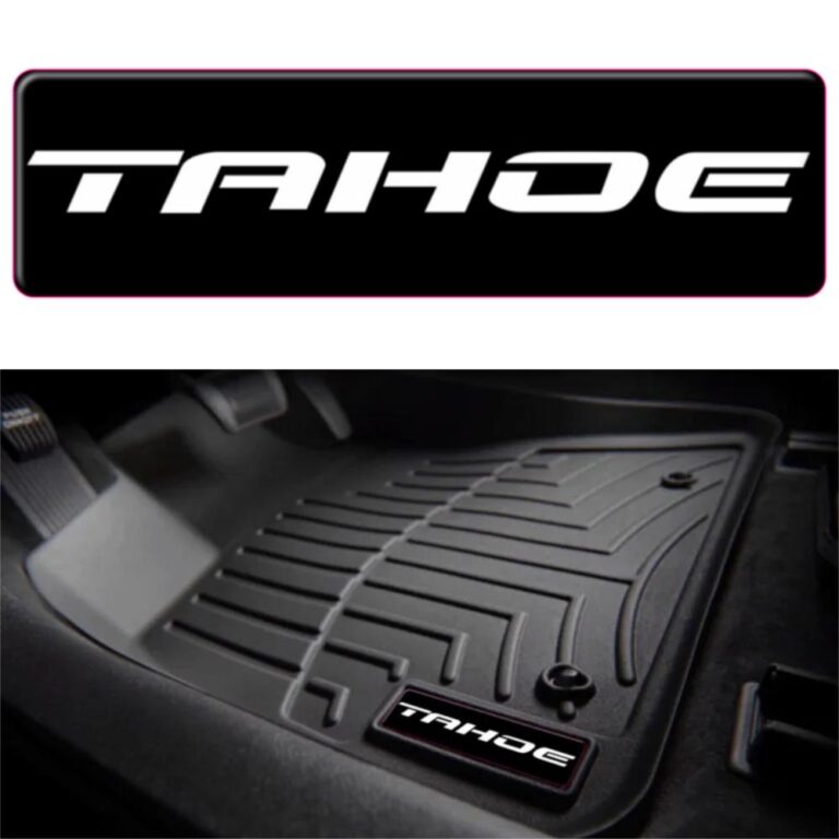 Chevy Tahoe WeatherTech Floor Mat Badge
