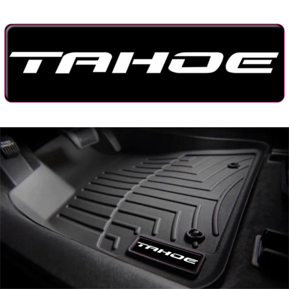 Chevy Tahoe WeatherTech Floor Mat Badge