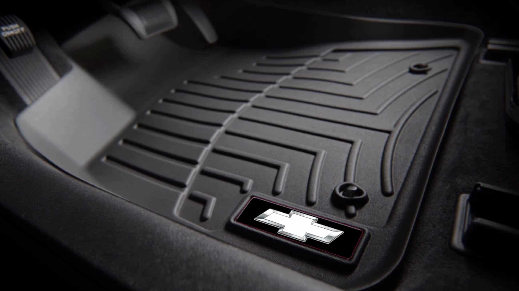 Chevy White WeatherTech Replacement Domed Badge