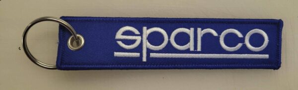 Sparco Jet Flight Tag Keychain