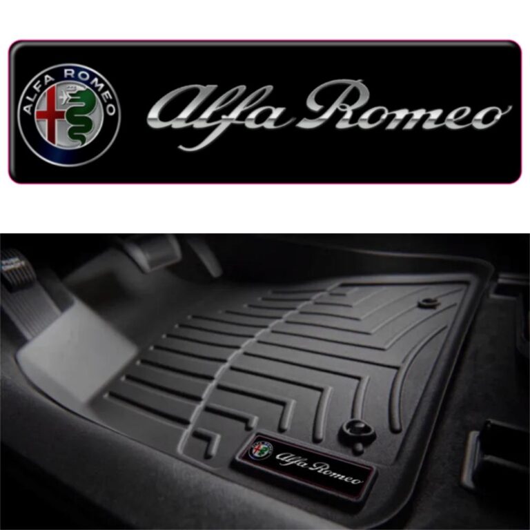 Alfa Romeo WeatherTech Floor Mat Badge