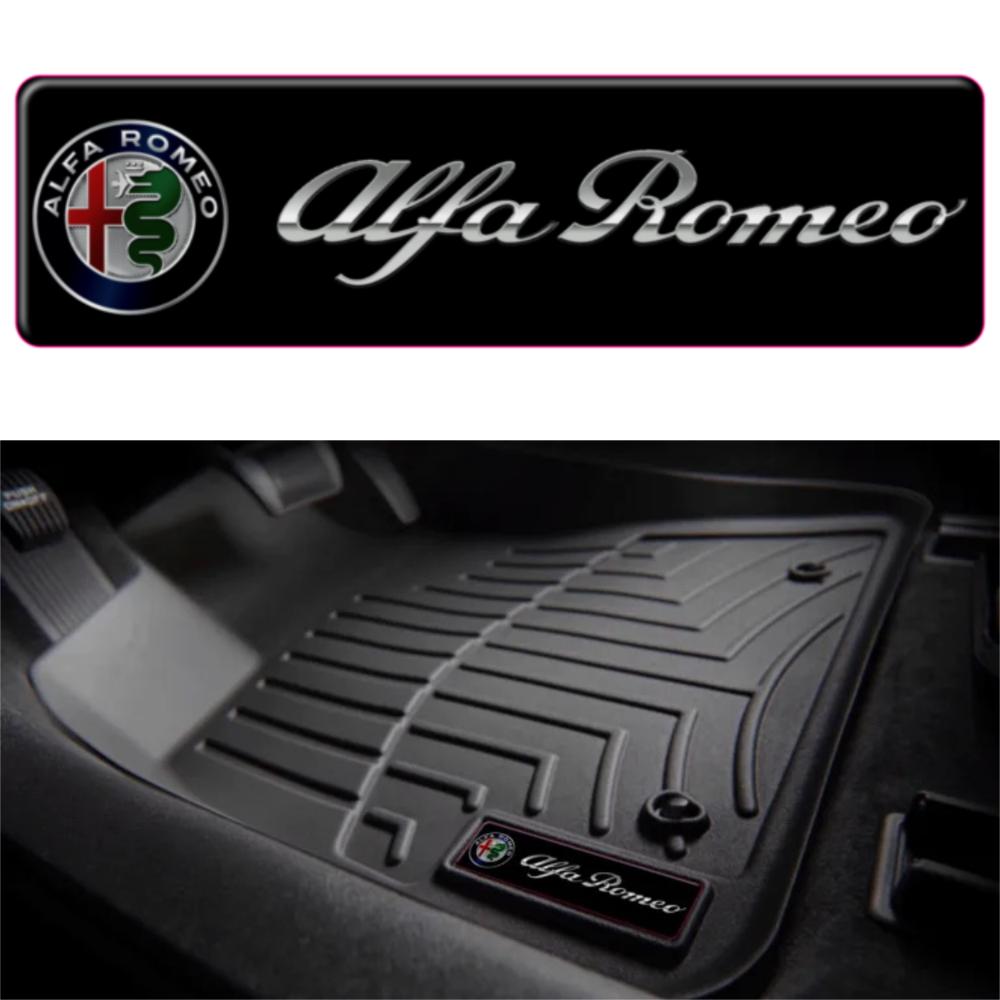 Alfa Romeo WeatherTech Floor Mat Badge