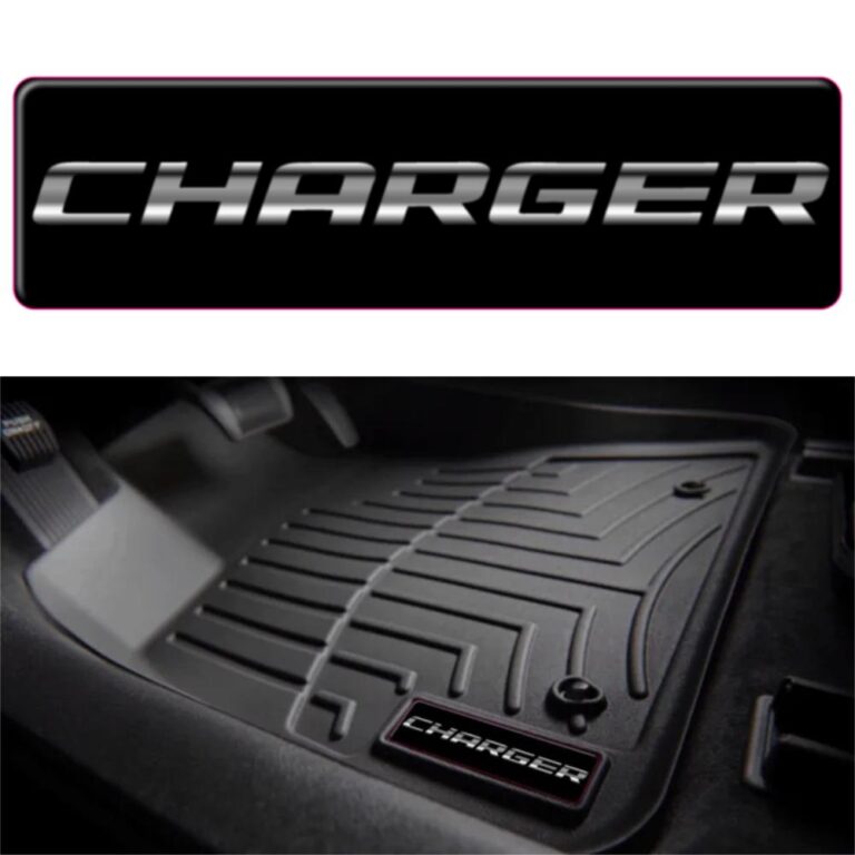Dodge Charger WeatherTech Floor Mat Badge