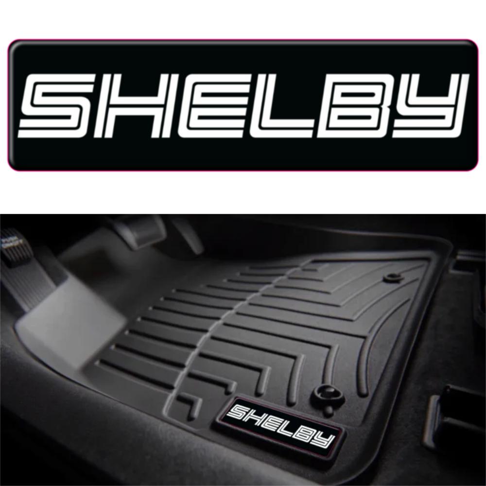 Mustang Shelby WeatherTech Floor Mat Badge