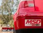 MSD Decal