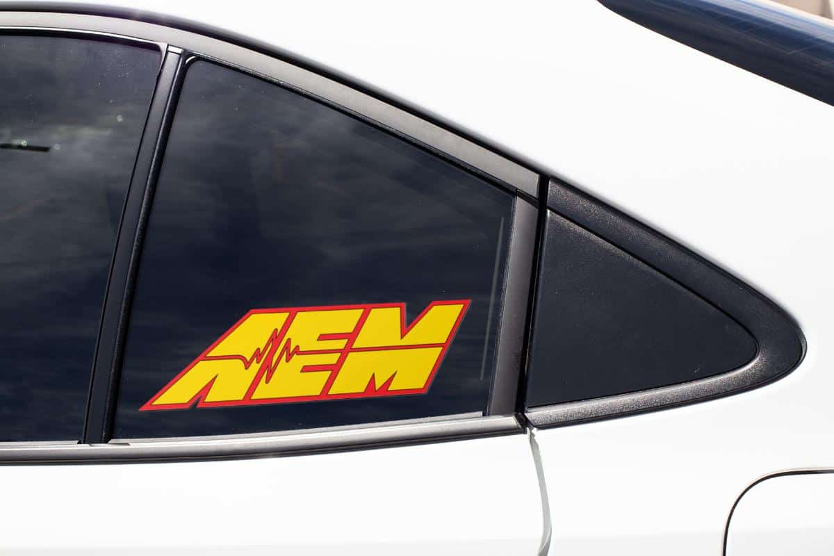 AEM Performance Electronics Decal