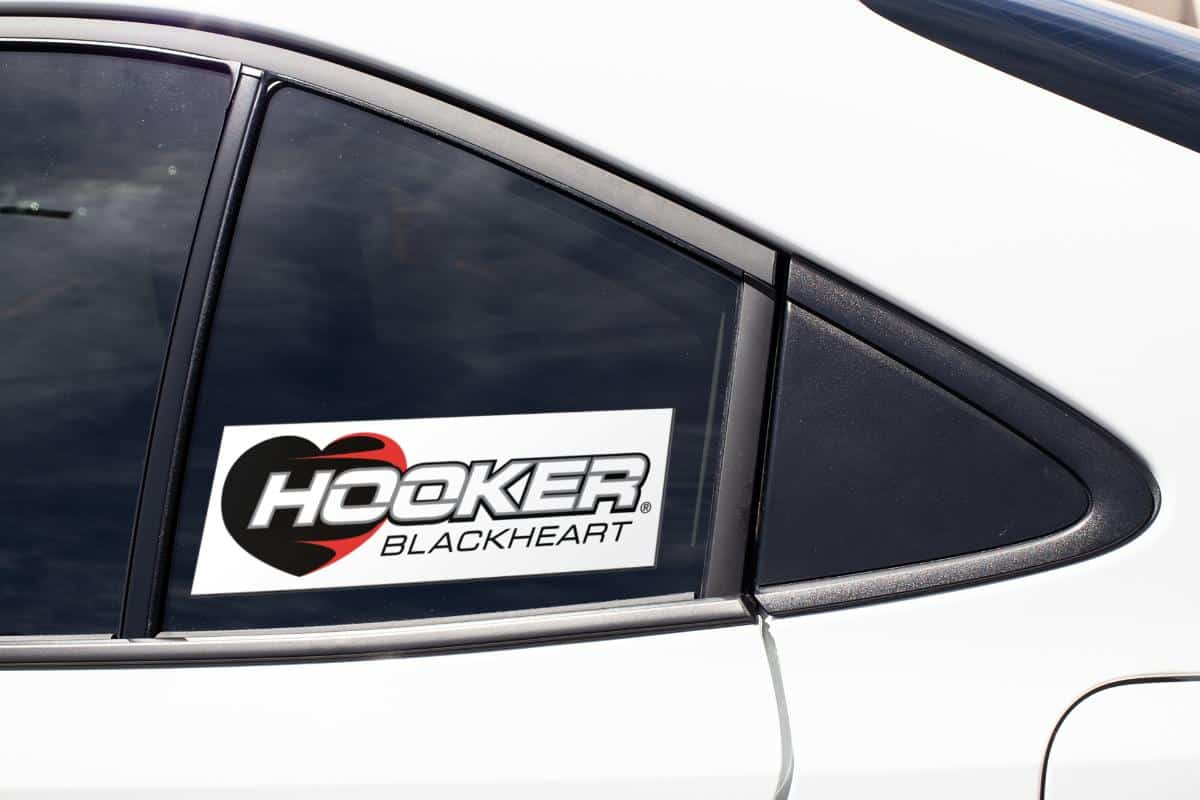 Hooker Blackheart Decal