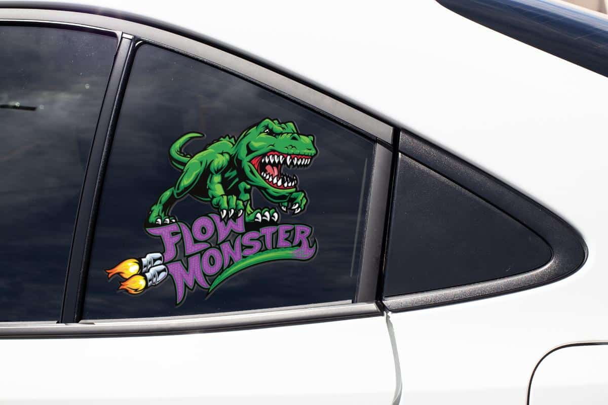 Flow Monster Decal sticker