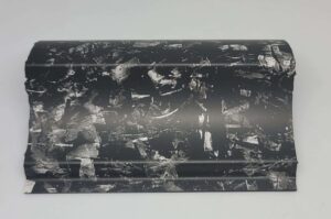 Dark Forged Carbon Fiber Matte Vinyl Wrap
