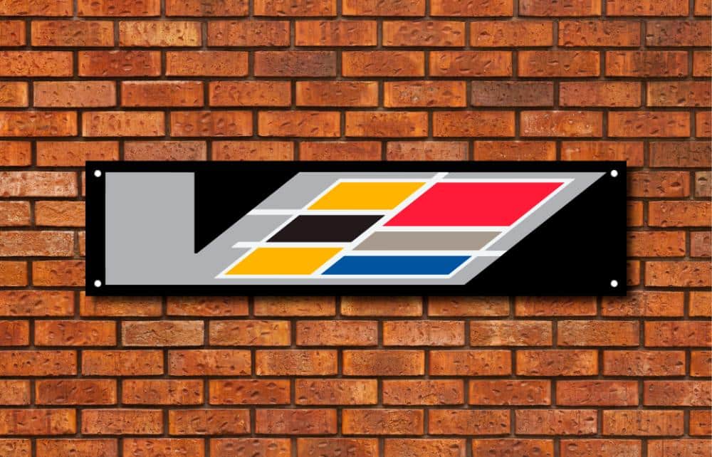 Cadillac ATS-V CTS-V V2 Garage Banner