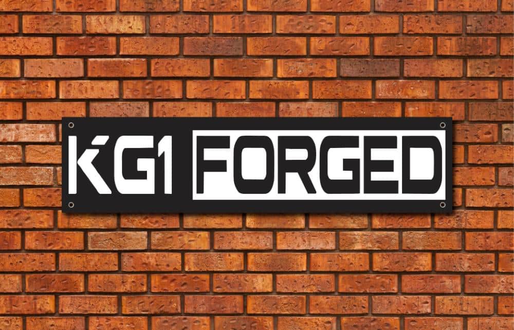 KG1 Forged Garage Banner