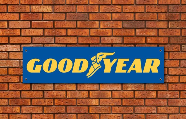 Goodyear Tires Garage Banner