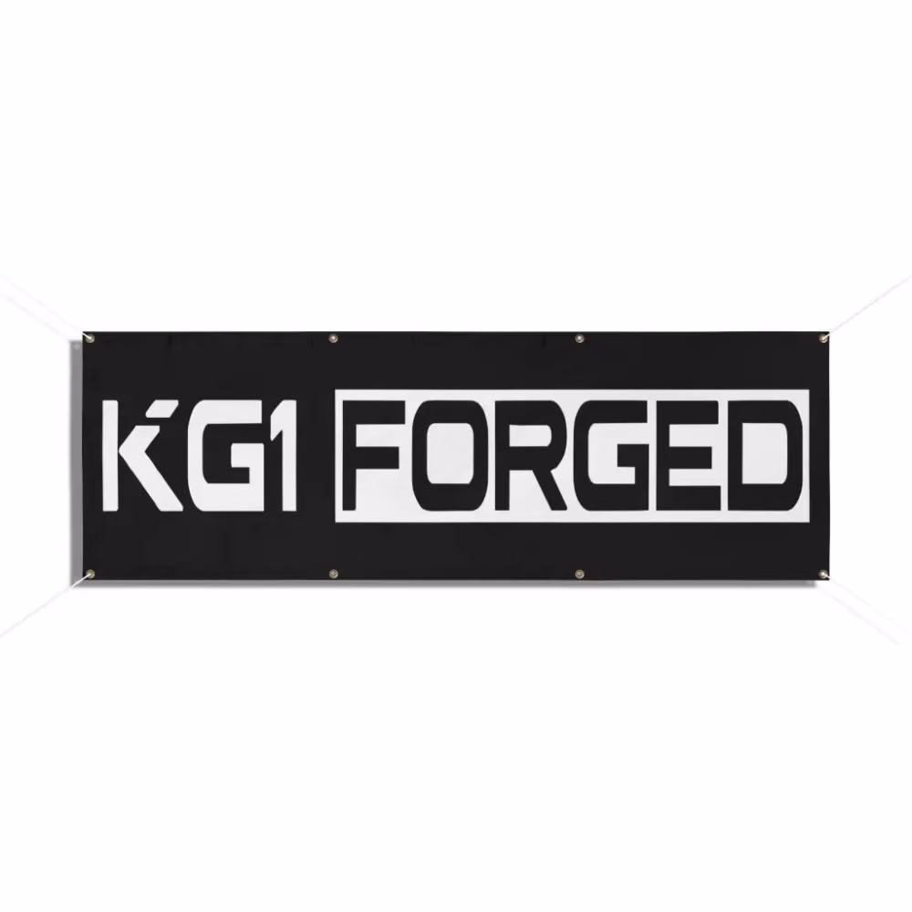 KG1 Forged Garage Banner