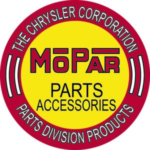 Mopar Parts Accessories Decal
