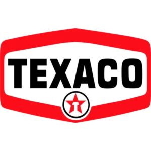Texaco Decal