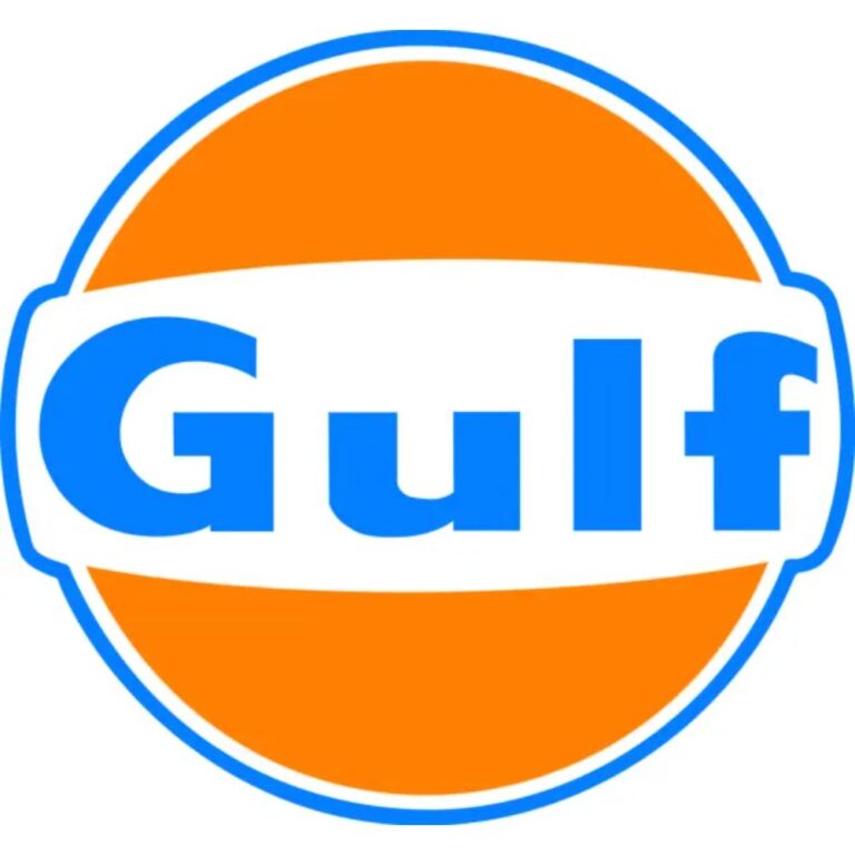 Gulf Oil Decal