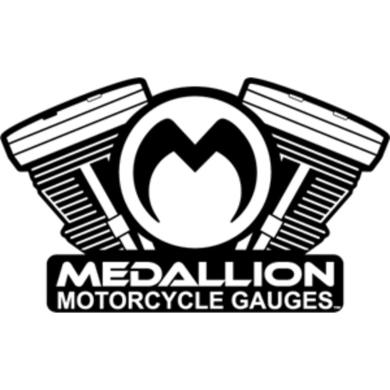 Medallion Motorcycle Gauges Decal