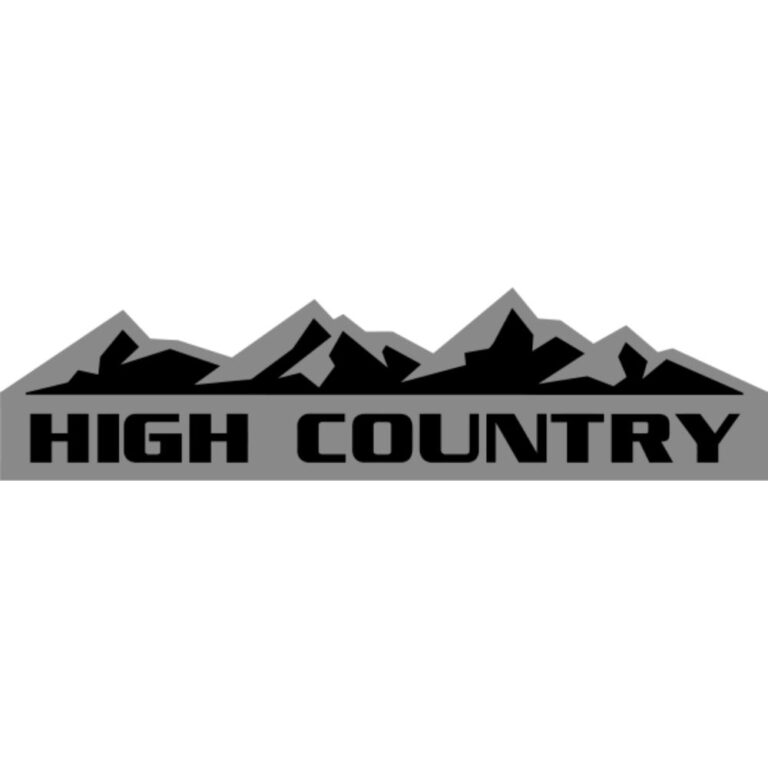 Silverado High Country Decal