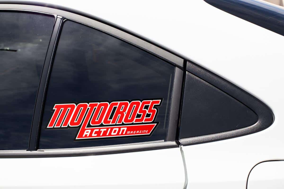 Motocross Action Magazine Decal