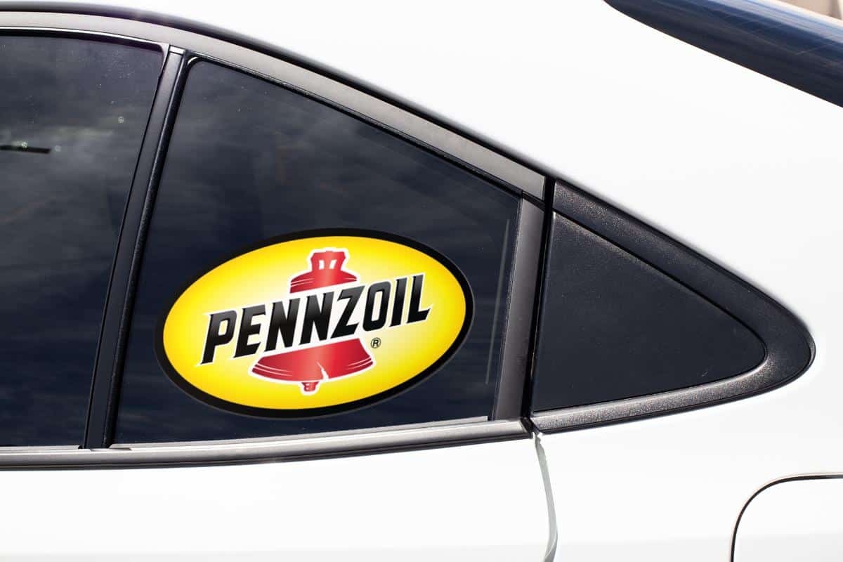 Pennzoil Decal sticker