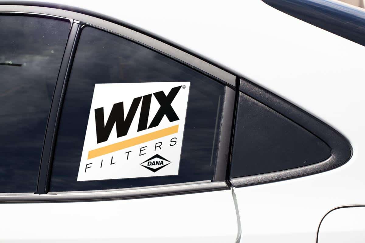 Wix Filters Decal sticker