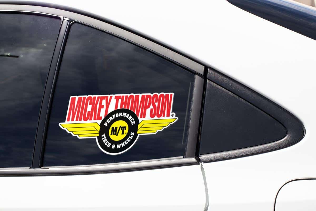 Mickey Thompson Tires and Wheels Decal