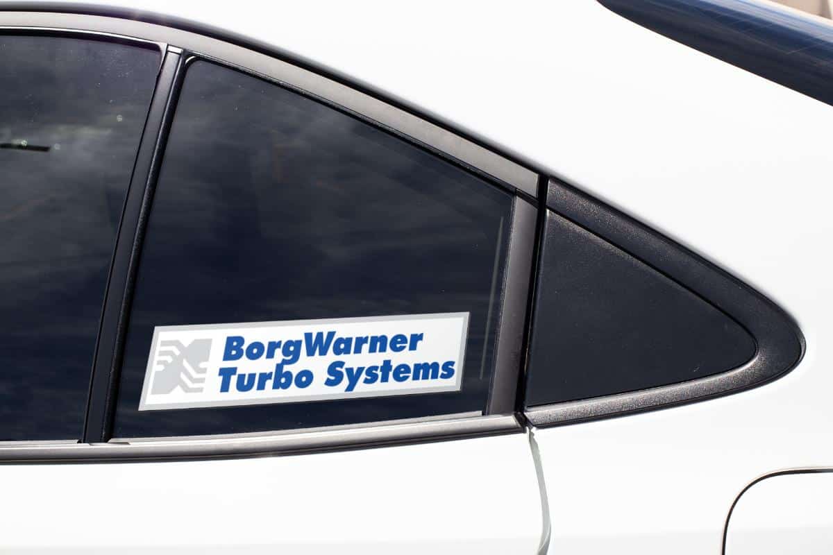Borg Warner Turbo Systems Printed Decal