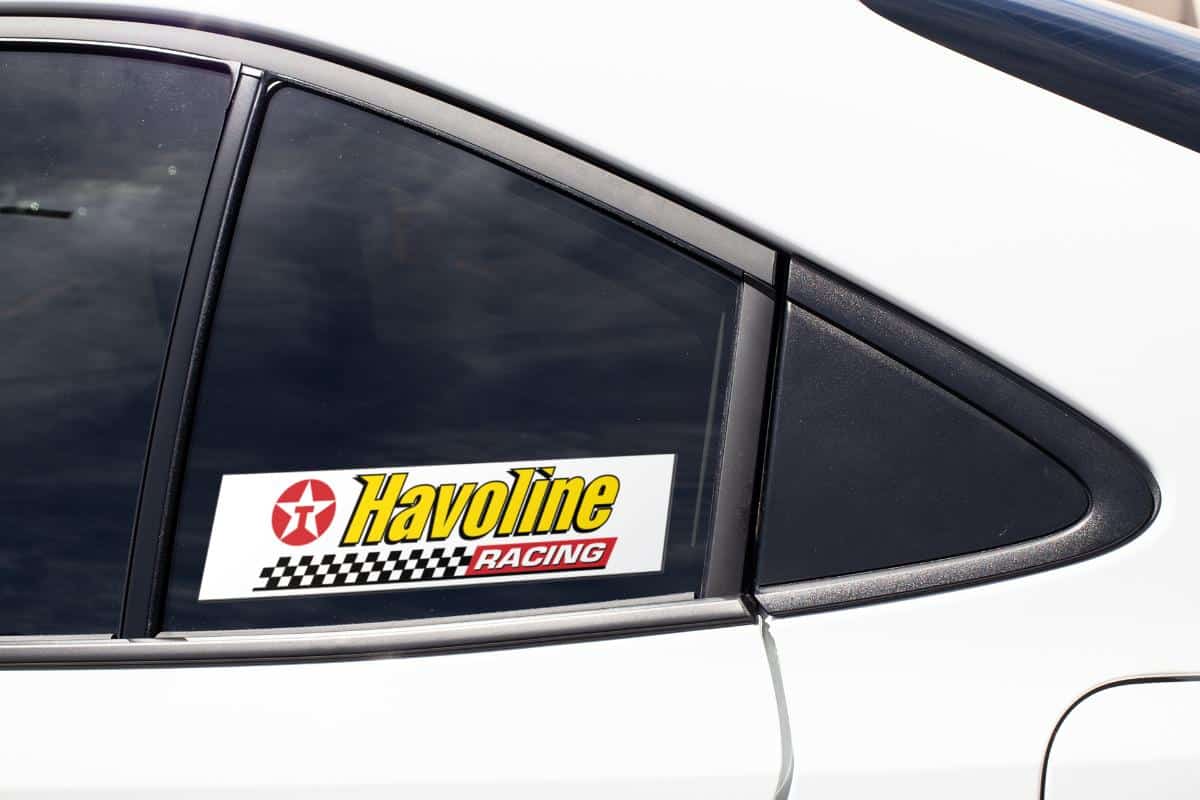 Havoline Racing Decal sticker
