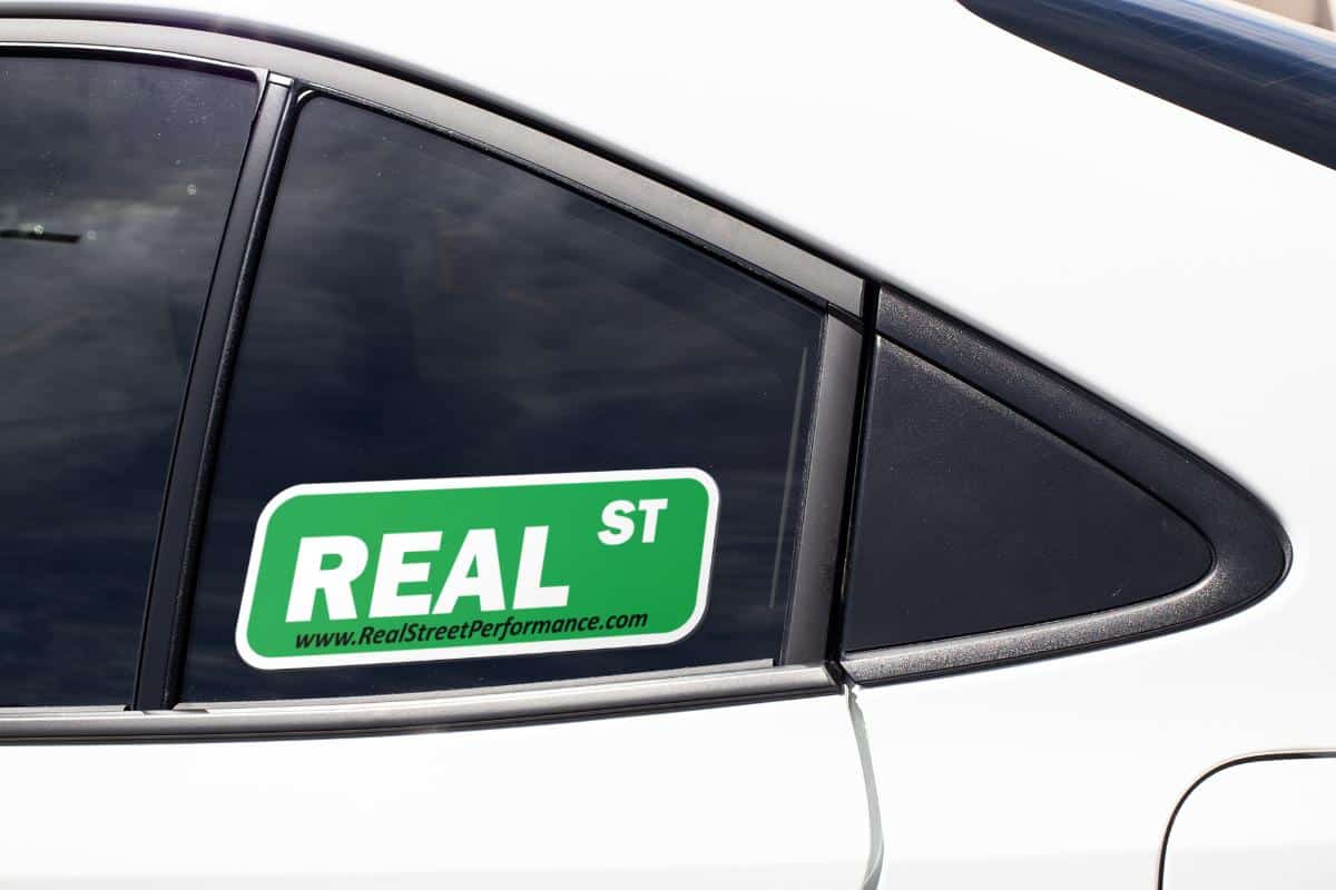 Real Street Performance Decal sticker