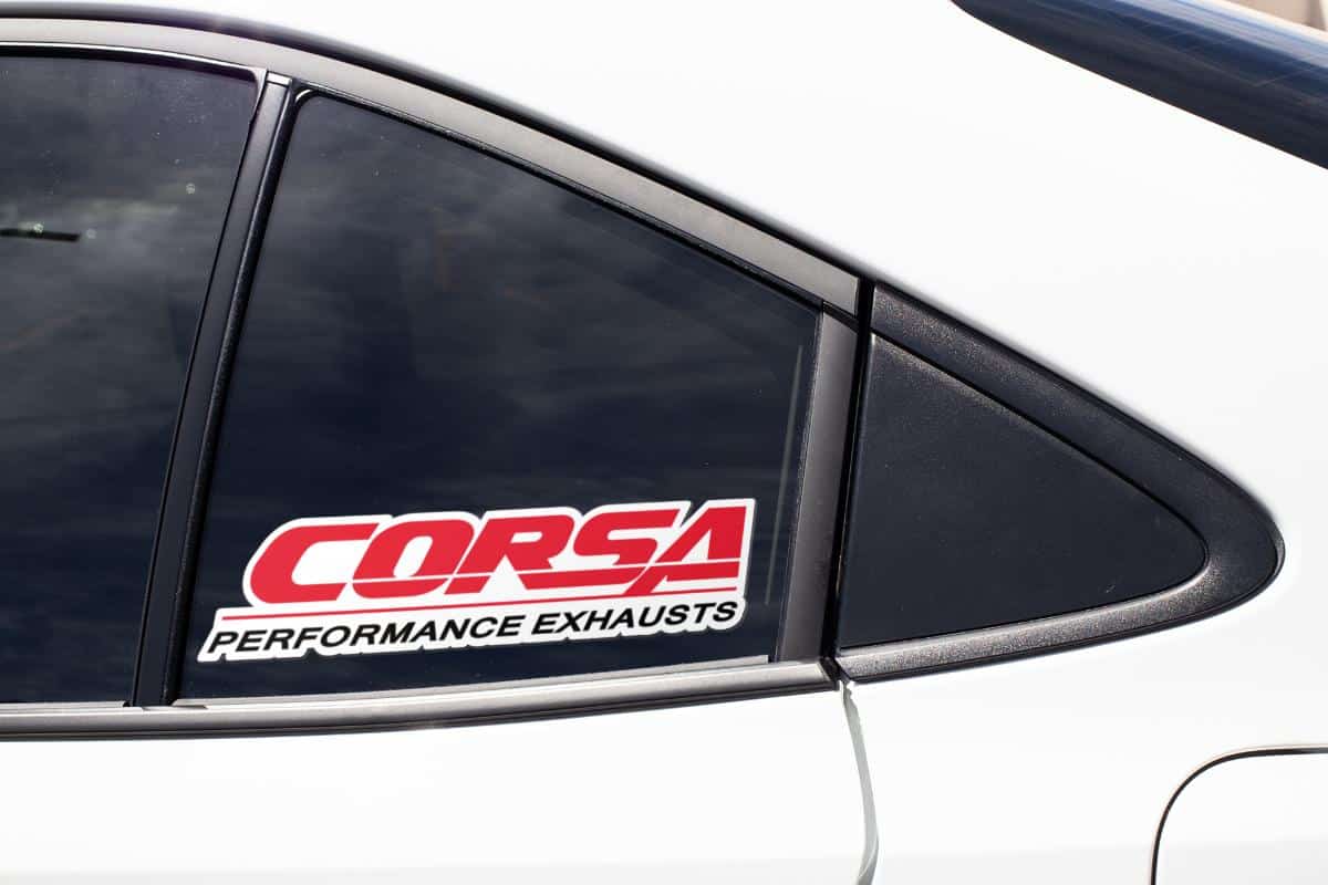Corsa Performance Exhausts Decal sticker