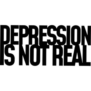 Depression Is Not Real Andrew Tate Decal