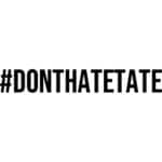 #DONTHATETATE Andrew Tate Decal