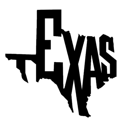 Texas State Outline Decal