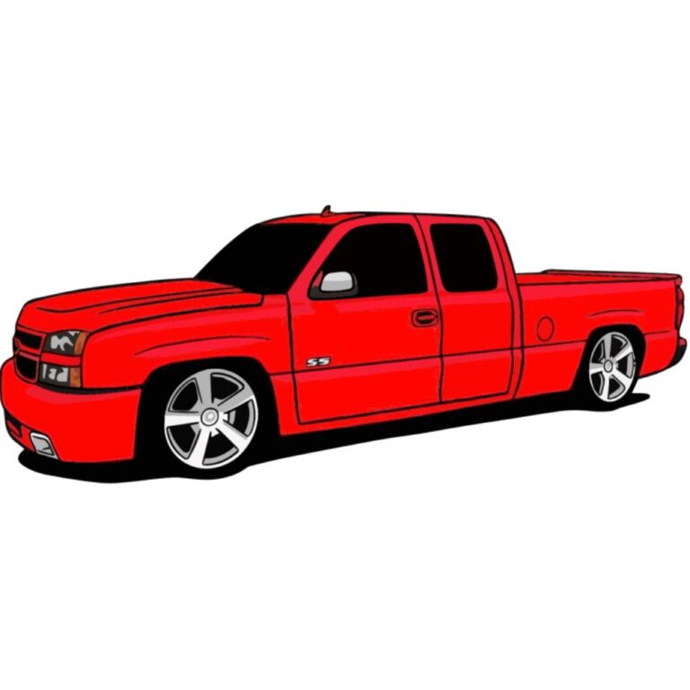 Chevy Silverado SS Decal