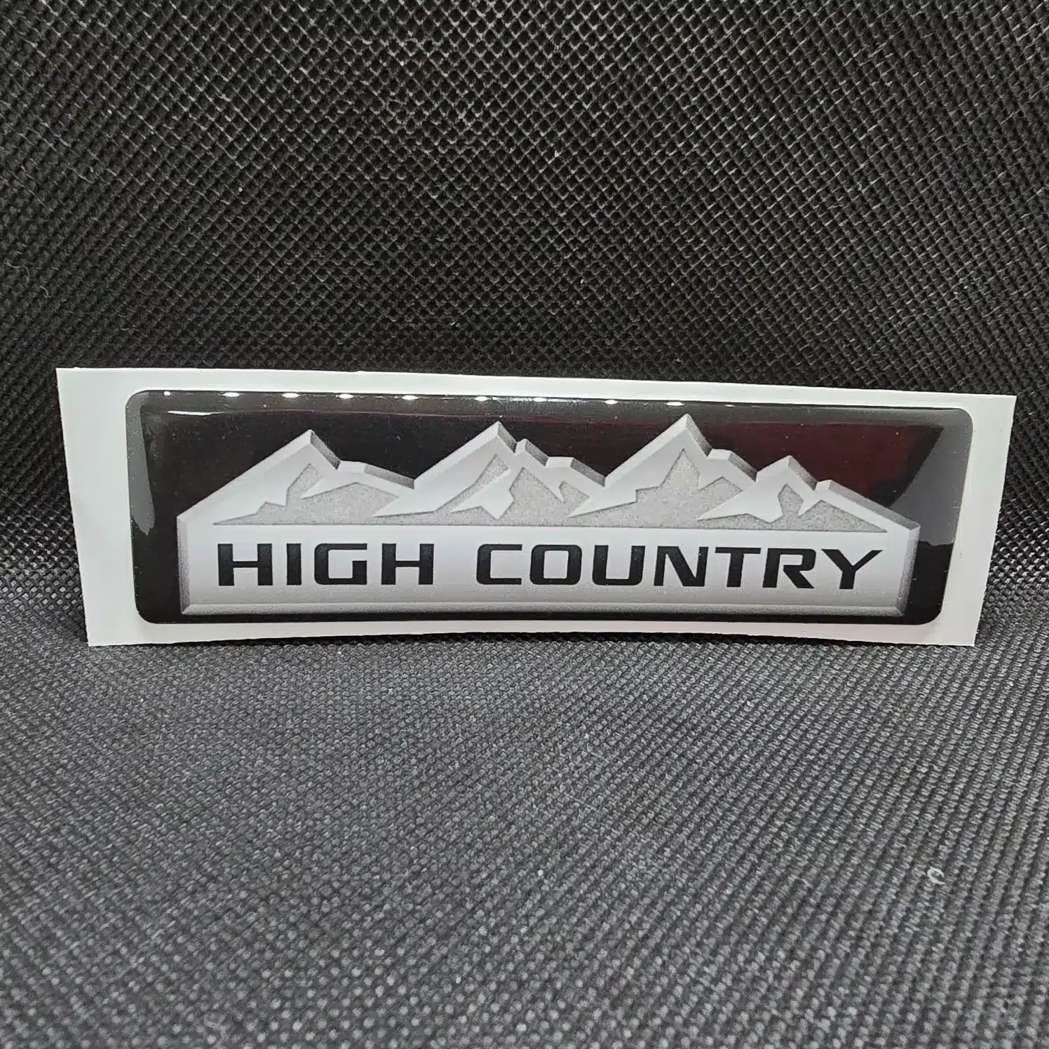 High Country WeatherTech Floor Mat Badge