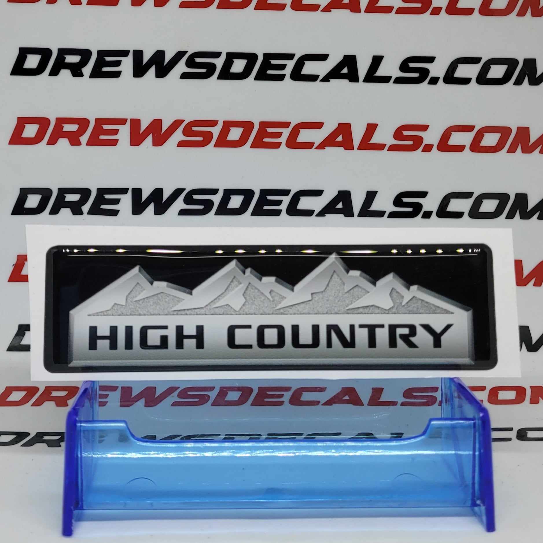 High Country WeatherTech Floor Mat Badge